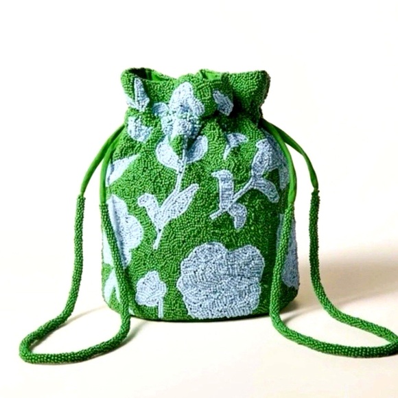 Kate Spade x Target Handbags - Kate Spade x Target Beaded Bucket Bag